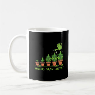 Caneca De Café Repetir o crescimento da água | Engraçado Gardenin