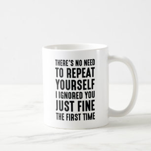 Caneca De Café Repetir-se