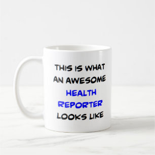 Caneca De Café repórter de saúde, incrível