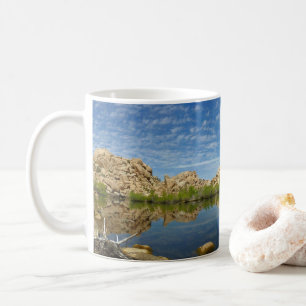 Caneca De Café Represa Barker Reflexão em Joshua Tree II