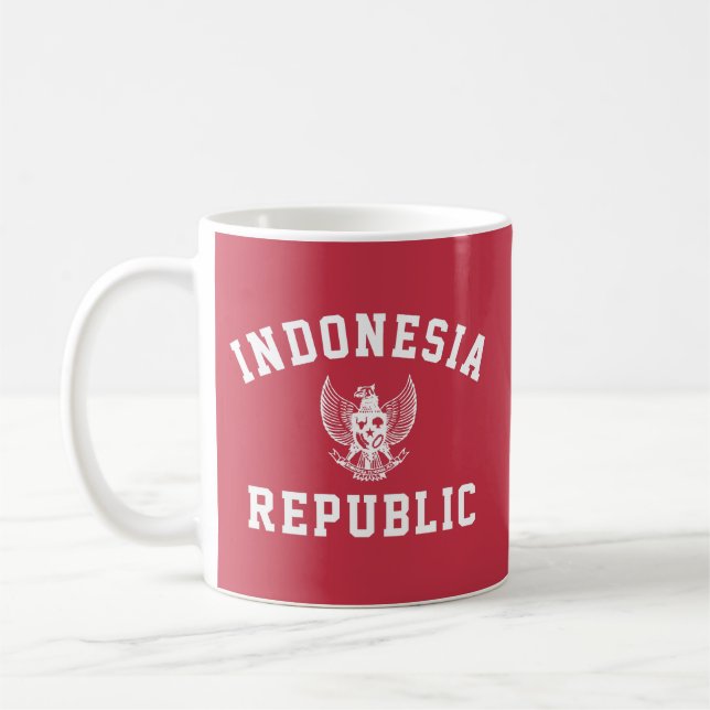 Caneca De Café República da Indonésia (Esquerda)