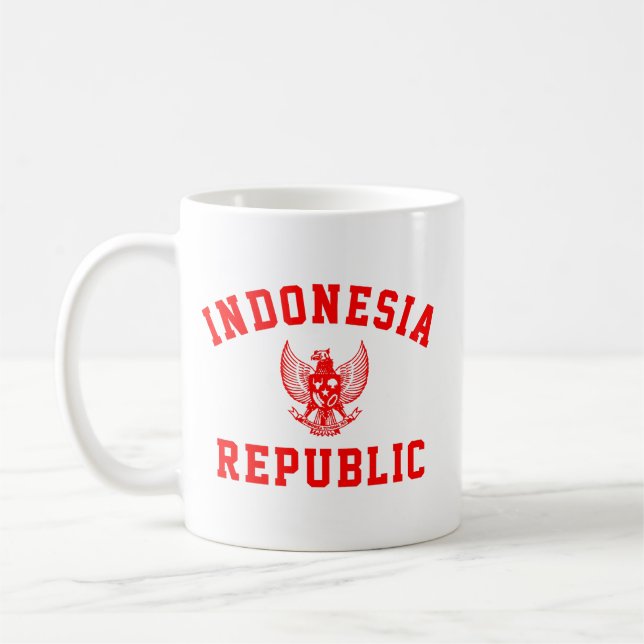 Caneca De Café República Indonésia (Esquerda)