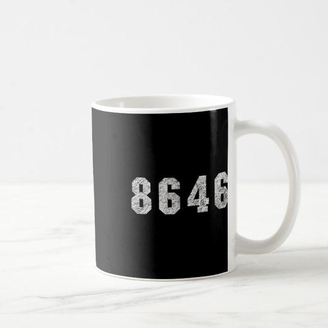 Caneca De Café Republicano Trump 86 46 (Direita)