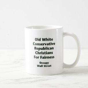 Caneca De Café Republicanos Conservadores Brancos Antigos Pela Ju