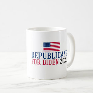 Caneca De Café Republicanos para Biden 2020