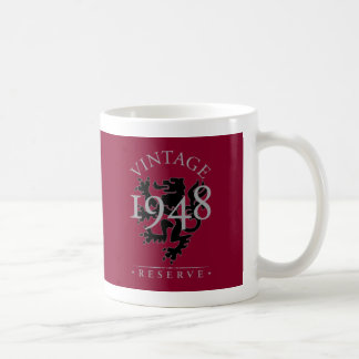 Caneca De Café Reserva 1948 do vintage
