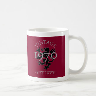 Caneca De Café Reserva 1970 do vintage