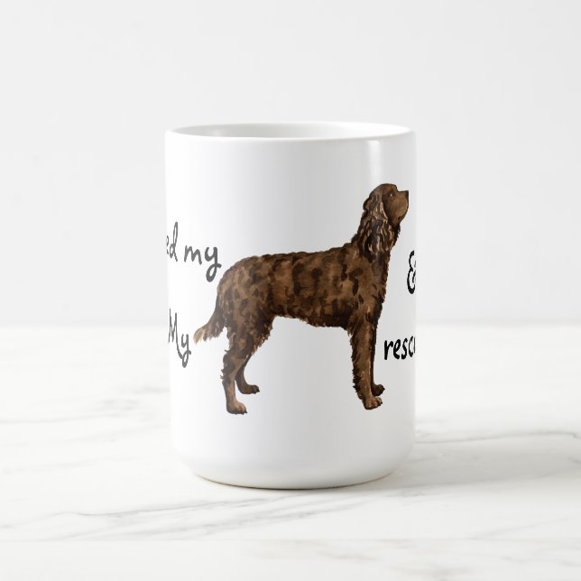 Caneca De Café Resgate American Water Spaniel (Centro)