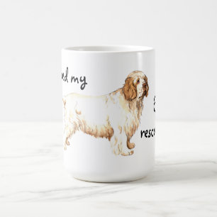 Caneca De Café Resgate Clumber Spaniel