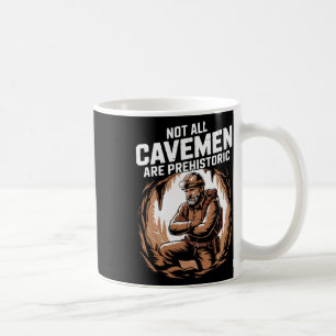 Caneca De Café Resgate engraçado de escalada em caverna espeleolo