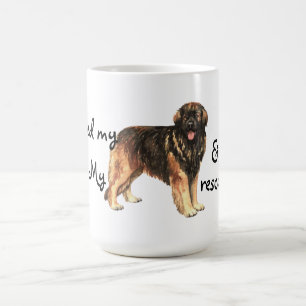 Caneca De Café Resgate Leonberger