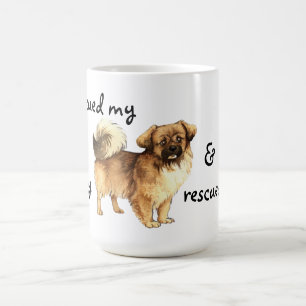 Caneca De Café Resgate Tibetano Spaniel