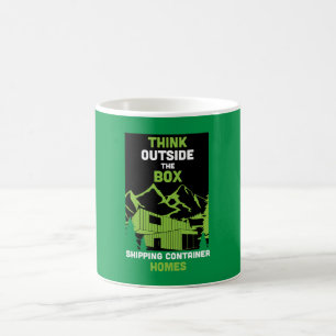 Caneca De Café Residência do Contentor de Entrega