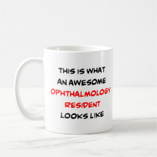 Caneca De Café residente em oftalmologia, incrível
