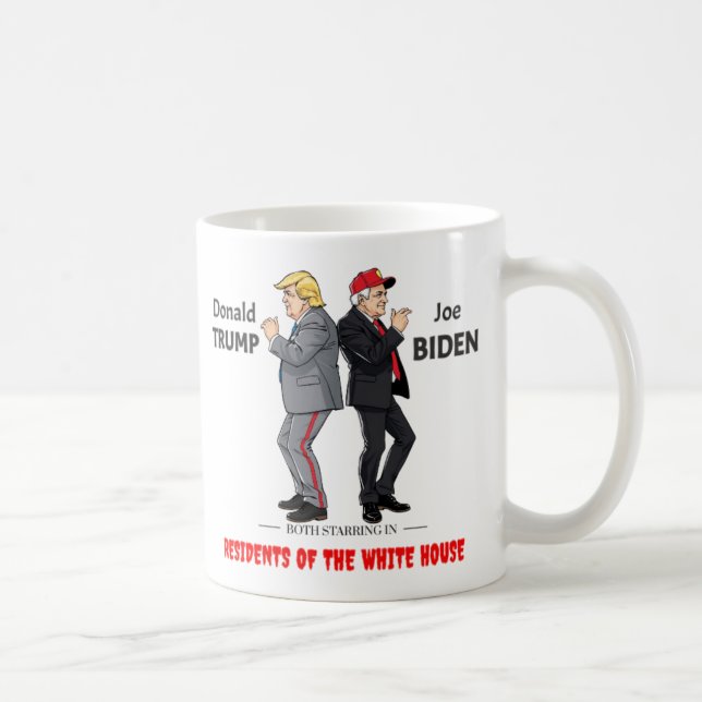 Caneca De Café Residentes da Casa Branca (Direita)