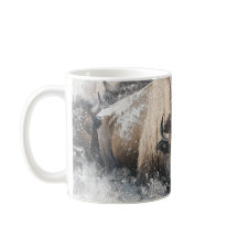 Resiliência do inverno: Mug de café Bison
