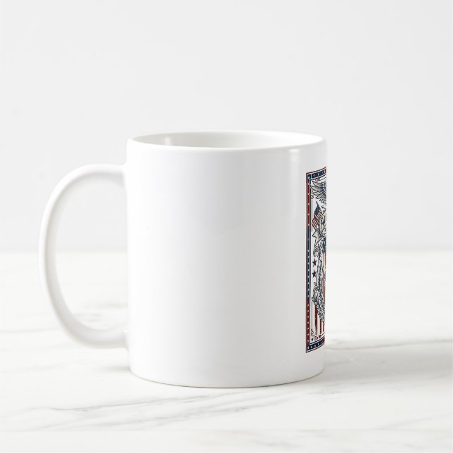 Caneca De Café Resina Patriótica (Esquerda)