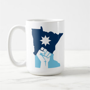 Caneca De Café Resist Minnesota Punho Erguido