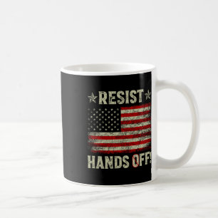 Caneca De Café Resista Sem Interferência Protesto Seguridade Soci