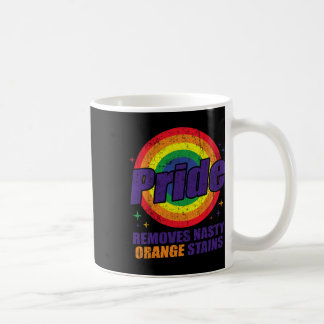 Caneca De Café Resista Trump Remova Manchas Laranja Feias Orgulho