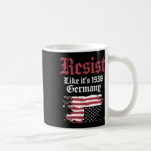 Caneca De Café Resiste Como Sua Bandeira Dos Eua De 1938