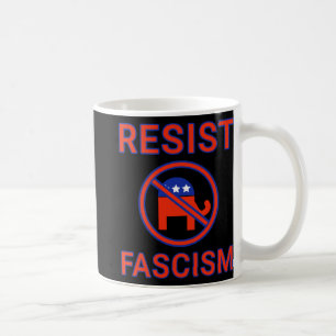 Caneca De Café Resistência ao fascismo