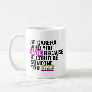 CANECA DE CAFÉ RESISTÊNCIA DE LGBT
