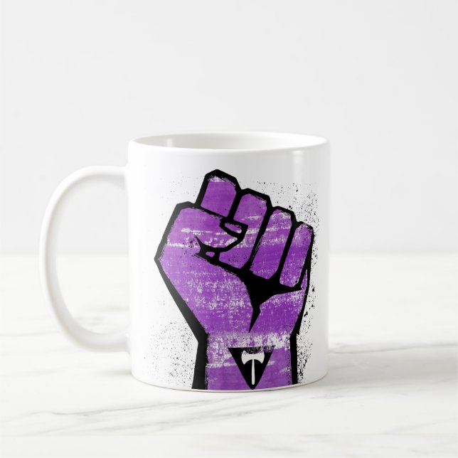 Caneca De Café Resistência Lésbica (Esquerda)
