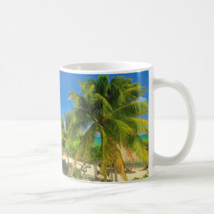 Caneca De Café Resort de praia tropical, Belize