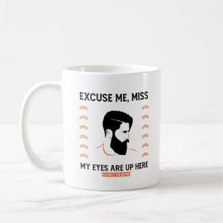 Caneca De Café Respeite A Barba Com Licença Minha Senhorita Os Me