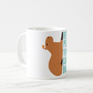 Caneca De Café Respeite a capybara