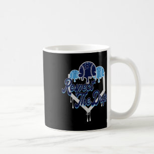 Caneca De Café Respeite A Placa Lar De Baseball Com Sprinkle