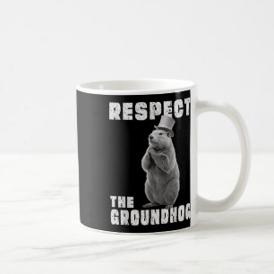 Caneca De Café Respeite O Dia De Marmota Respeite O Marmoto _1