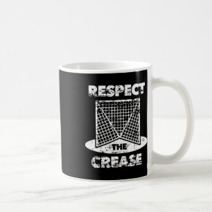 Caneca De Café Respeite O Lacrosse Lax Goalie