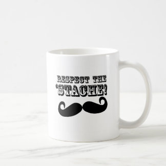 Caneca De Café Respeite 'o Stache