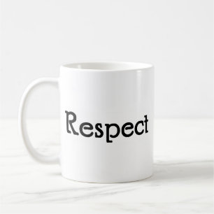Caneca De Café Respeito