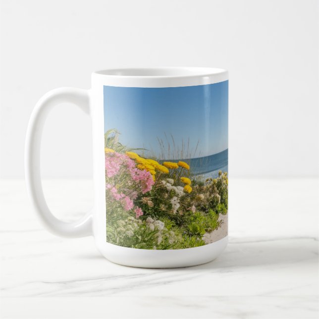 Caneca De Café Respiração de Verão pela margem (Esquerda)