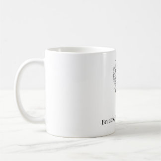 Caneca De Café Respire, Acredite, Torne-se