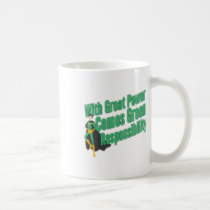 Caneca De Café Responsabilidade Verde