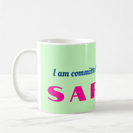 Caneca De Café responsável pela segurança ambiental