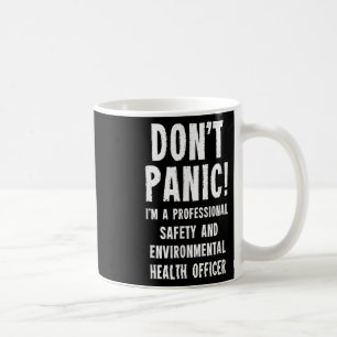 Caneca De Café Responsável Pela Segurança E Saúde Ambiental
