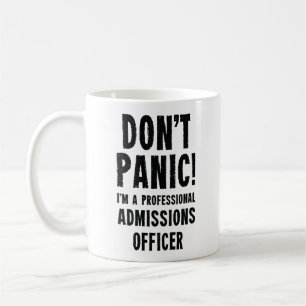 Caneca De Café Responsável pelas Admissões
