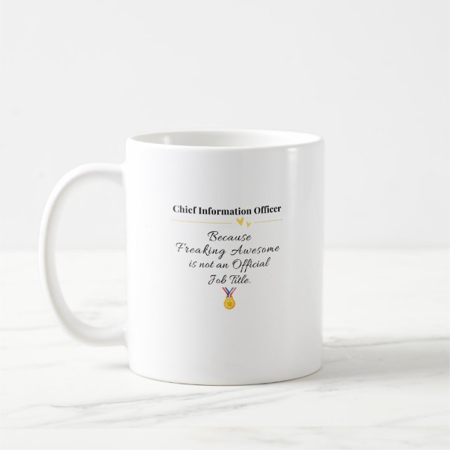 Caneca De Café Responsável principal pela informação (Esquerda)