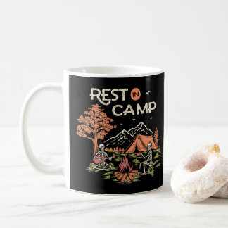 Caneca De Café Rest in Camp