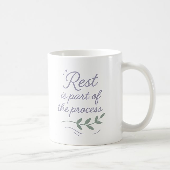 Caneca De Café Rest is part of the process - Mug (Direita)