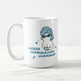 Caneca De Café Rest, Recharge, Repeat - Selfcare and Cats