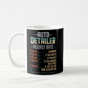 Caneca De Café Restaurador de Taxa Horária do Detalhador Automáti
