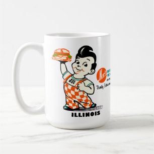 Caneca De Café Restaurantes Big Boy de Illinois