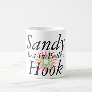 Caneca De Café Resto do gancho de Sandy na paz!