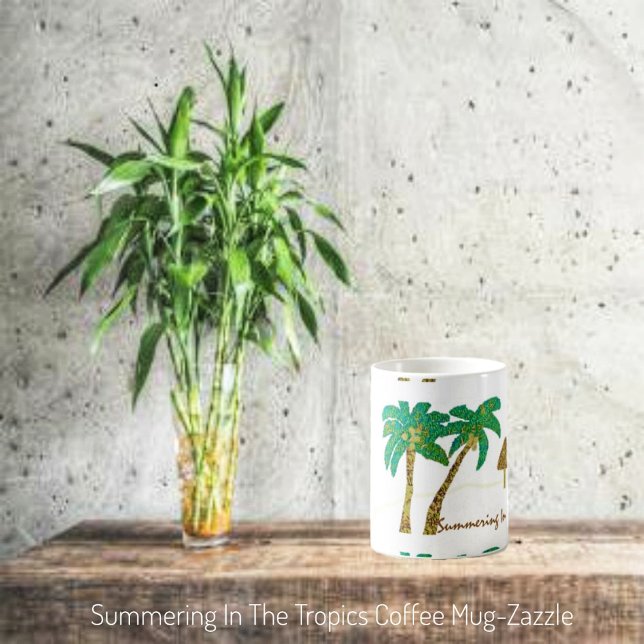 Caneca De Café Resumindo Nos Trópicos (Criador carregado)